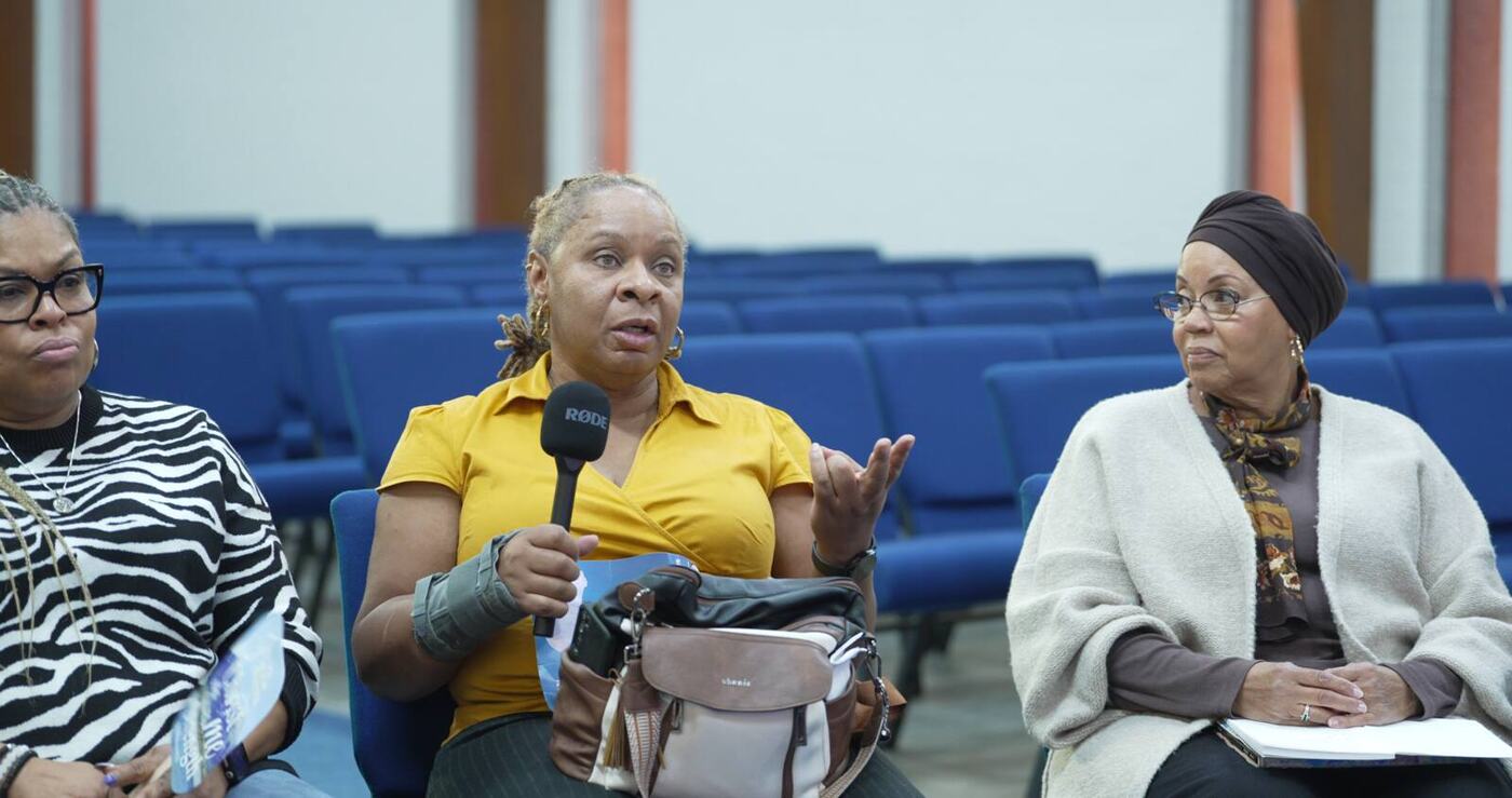 Participants at a Faith Out Loud! convening